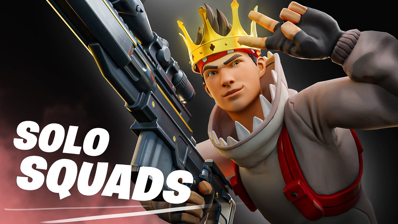 The King of Solo VS Squads🤴