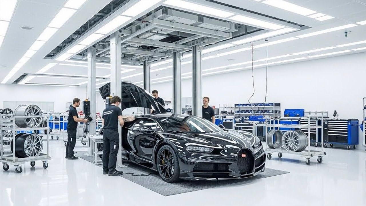 Tại Sao Bugatti Tourbillon Có Giá 4 Triệu Đô? Soi Chi Tiết 'Trái Tim' V16 Điên Rồ