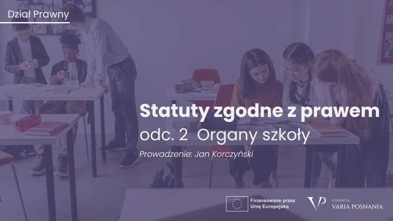 Statuty zgodne z prawem - Organy szkoły