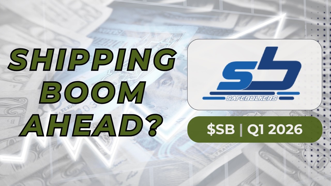 $SB Safe Bulkers Q1 2026 Earnings | EPS Soars 260% & Dividend Raised