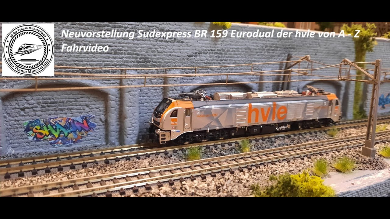 Modelleisenbahn Spur N Neuvorstellung Sudexpress BR 159 Eurodual, ist sie ihr Geld Wert??