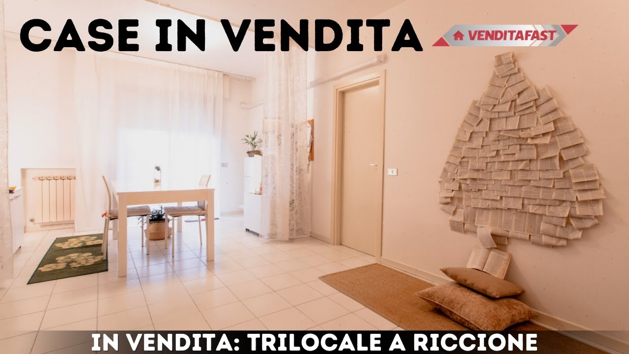 CASE IN VENDITA - Trilocale a pochi passi dal mare a Riccione