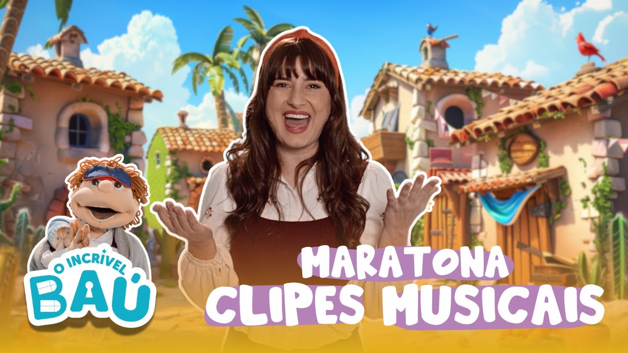 Maratona Musical: Clipes de Músicas Infantis de Histórias da Bíblia | O INCRÍVEL BAÚ [NT Kids]