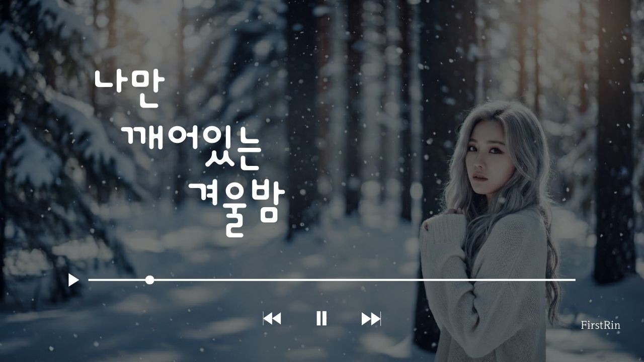 듣자마자 눈물 터지는 겨울 감성 발라드 