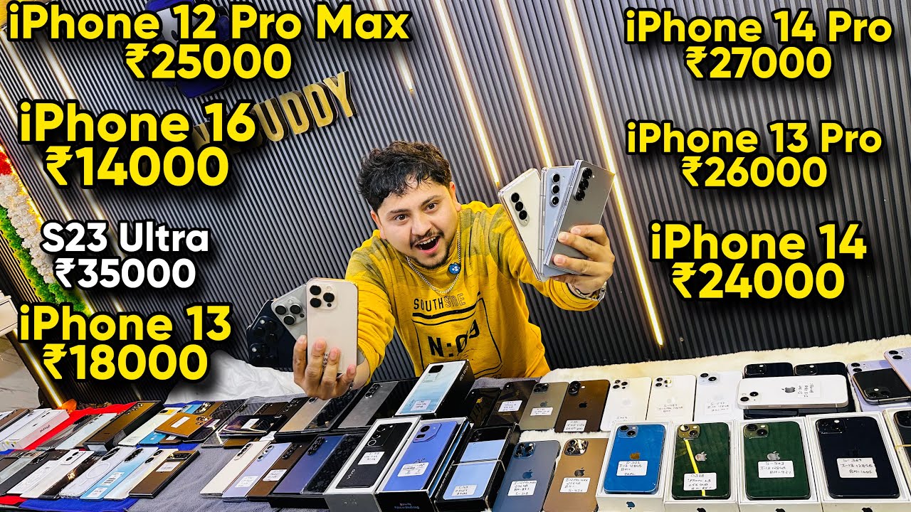 Biggest iPhone Sale Ever 🔥 I Cheapest iPhone Market | Second Hand Mobile | iPhone16 Pro iPhone 17