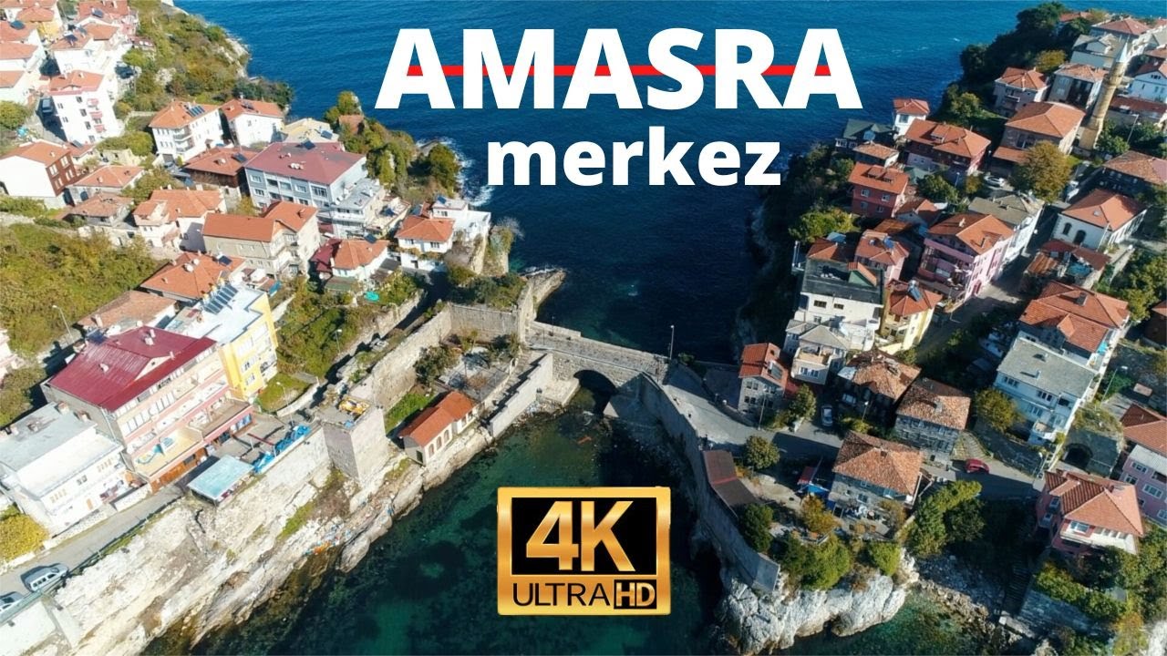 AMASRA GEZİSİ - Çekiciler Çarşısı & Amasra Sahil 4K TURKEY