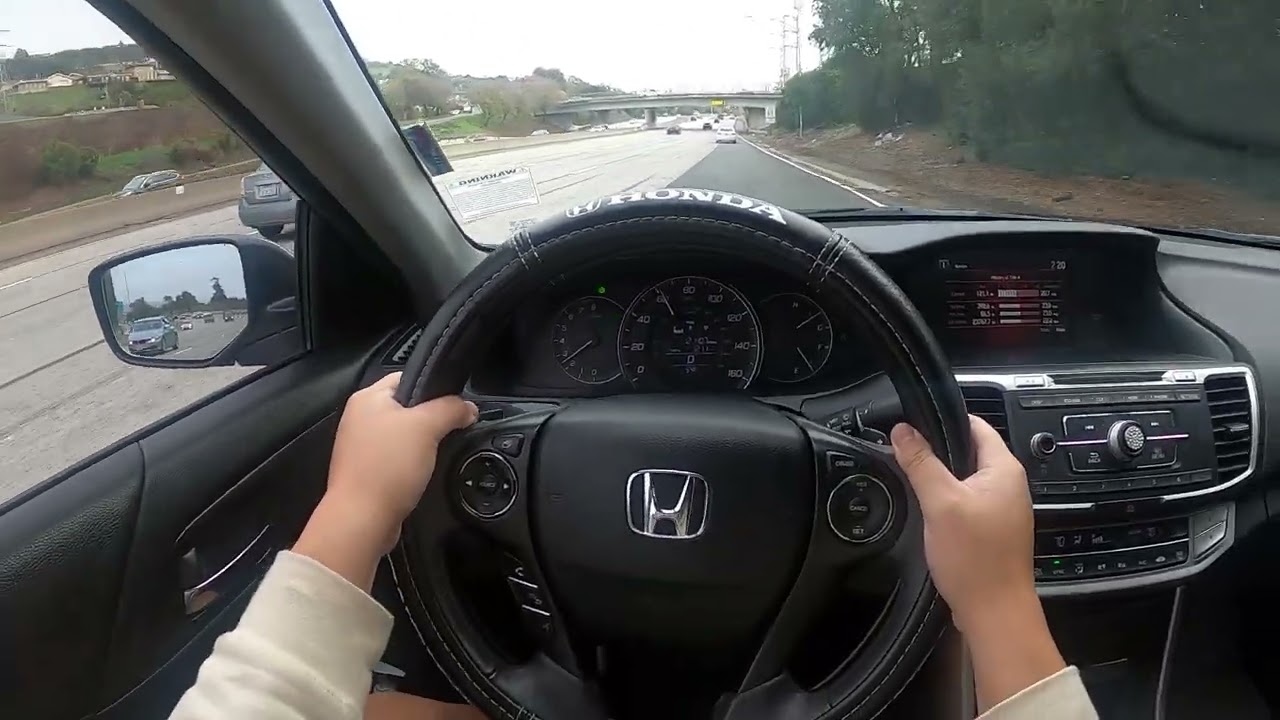 2015 Honda Accord Sport POV Driving