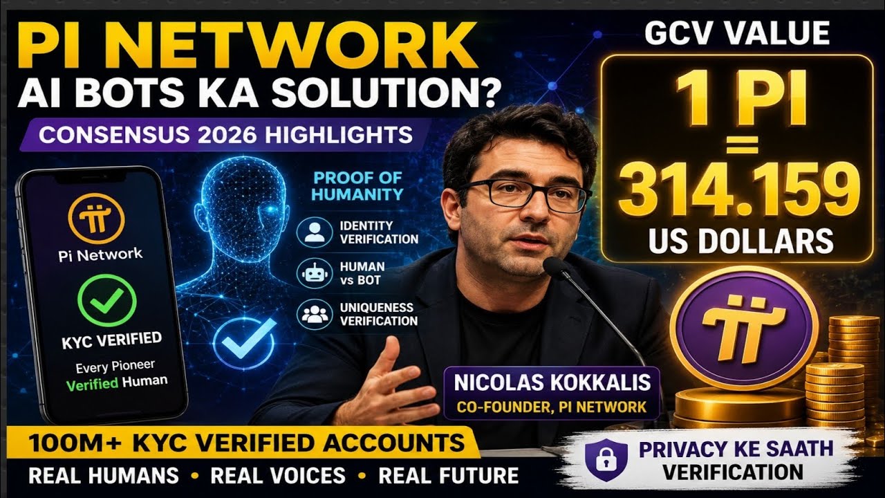 Pi Gcv Value | Global Consensus Price | AI Proof of Humanity