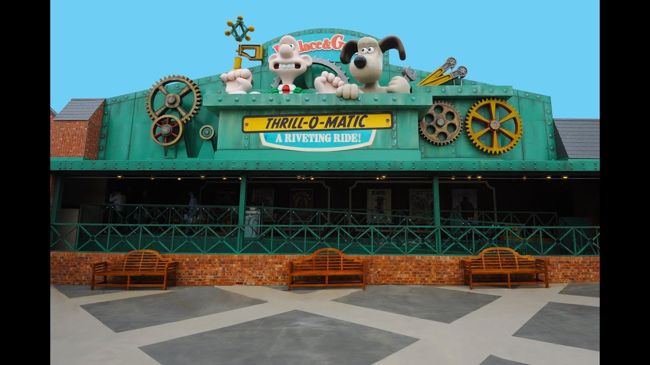Wallace & Gromit's Thrill O Matic POV On Ride - Blackpool Pleasure Beach