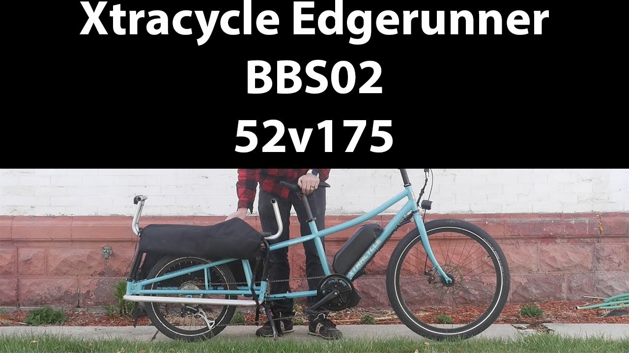 Custom E-bike Build: Extracycle Edgerunner Cargo Bike BBS02 Ultimate Child Hauler
