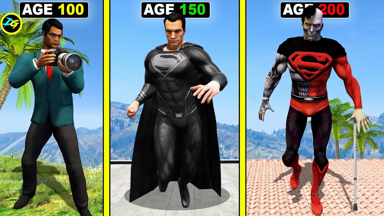 Surviving 200 YEARS As SUPERMAN in GTA 5
