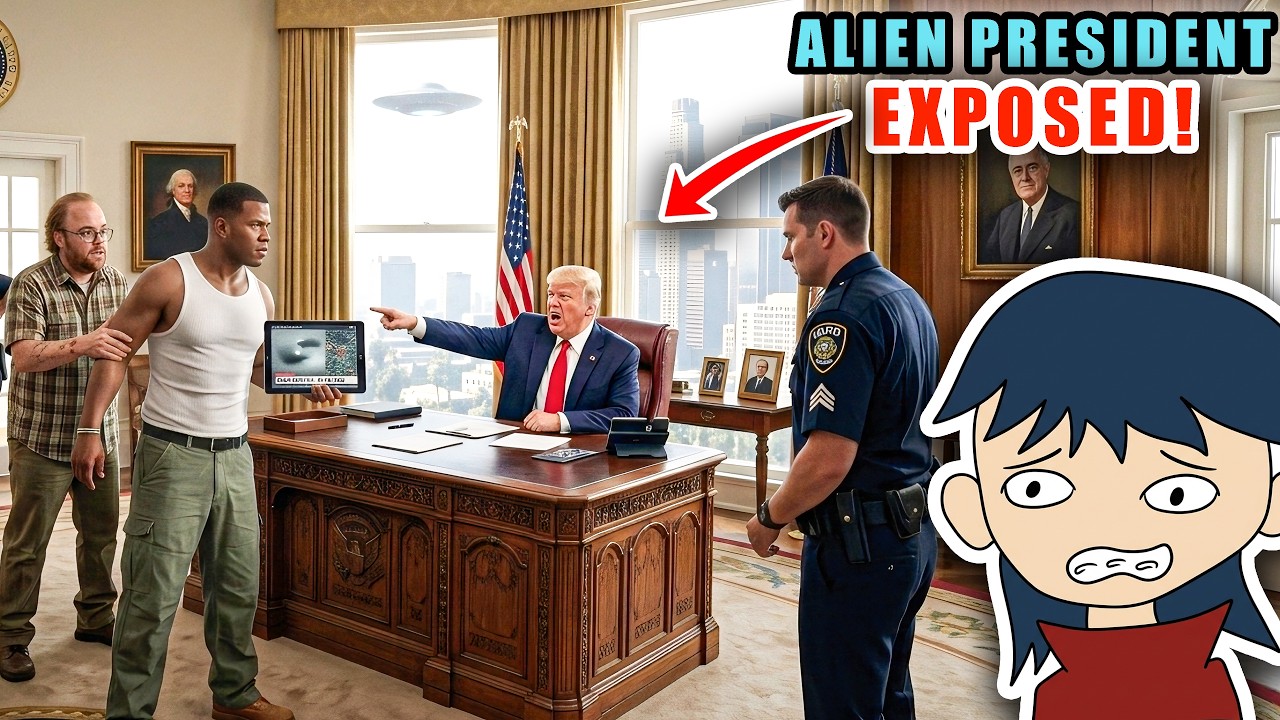 THE PRESIDENT IS AN ALIEN?! Franklin Exposes the Truth | GTA 5