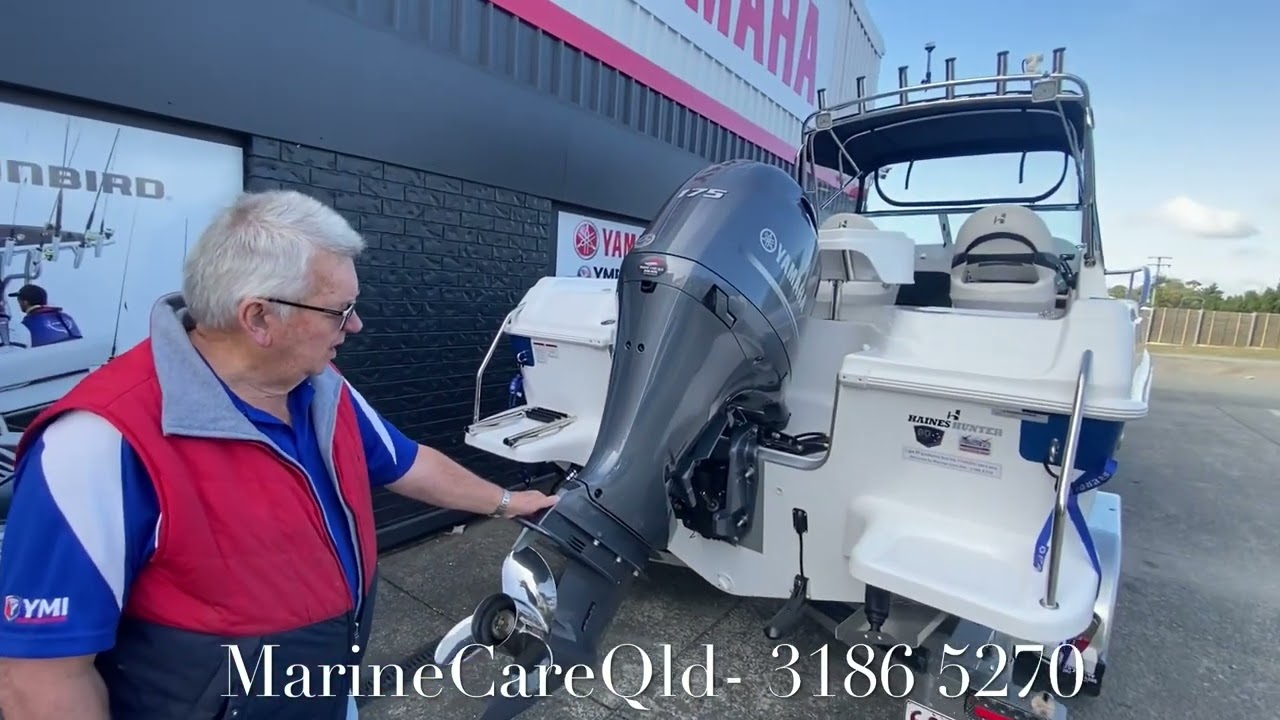 Haines Hunter 595 Offshore with Yamaha 175 full walk through.