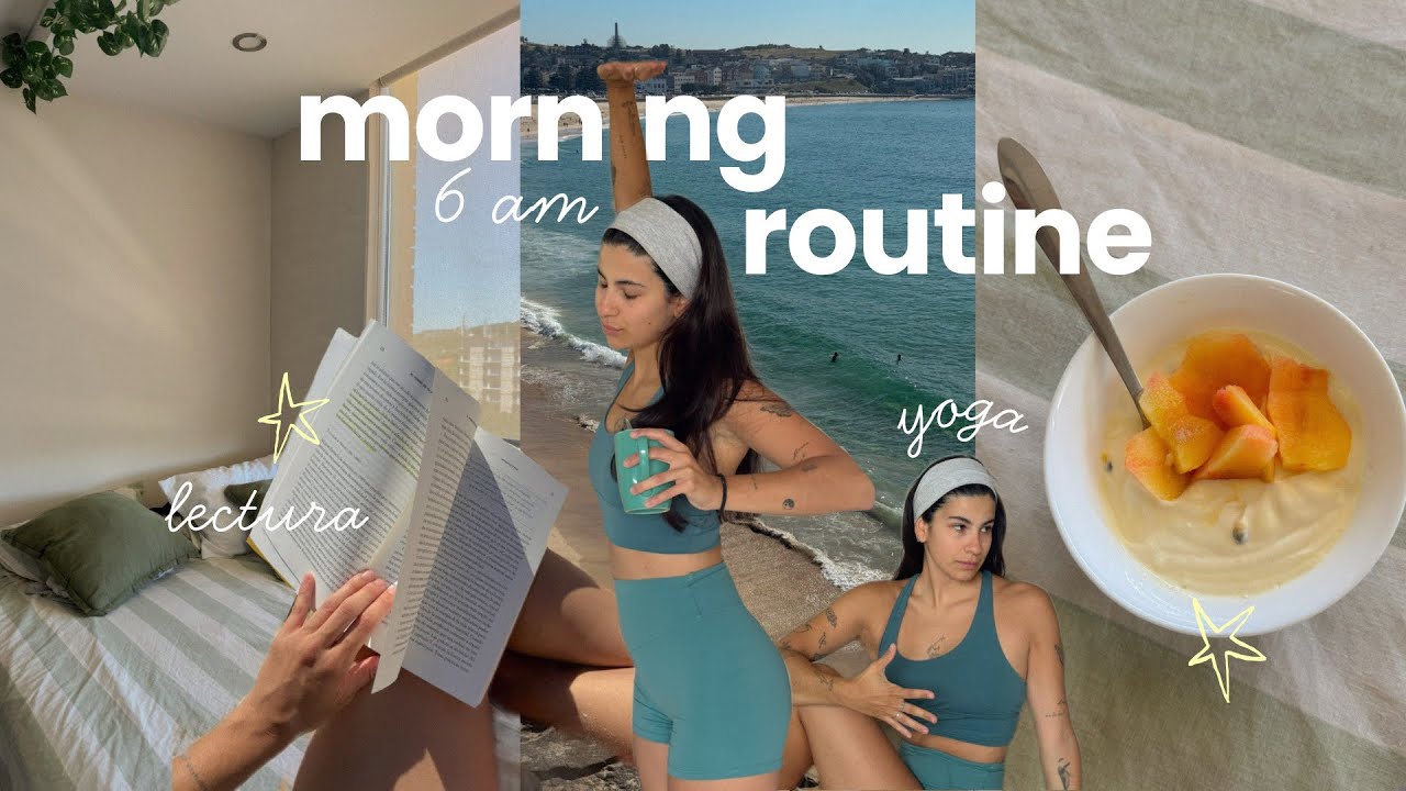 my 6am morning routine in australia
