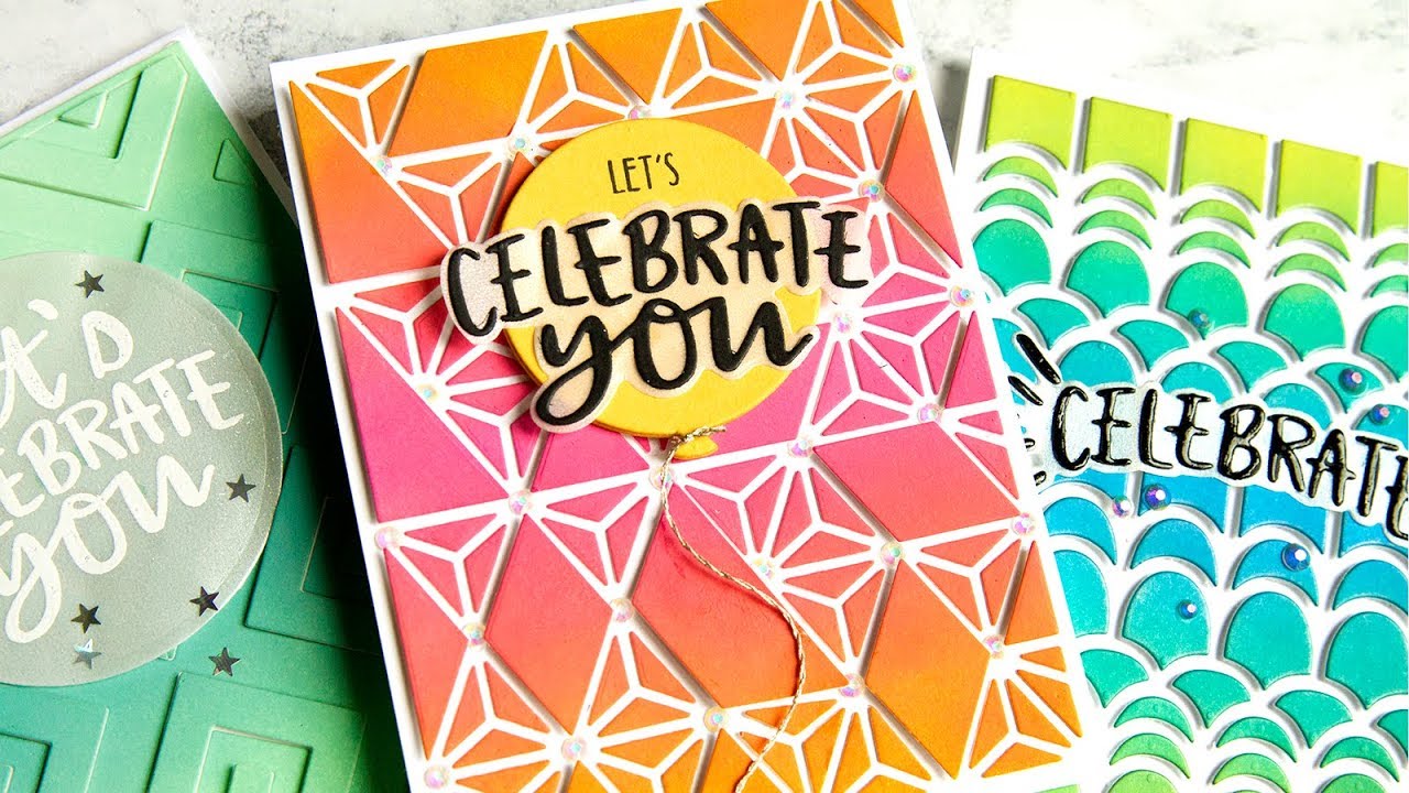 Background Die Cut Techniques