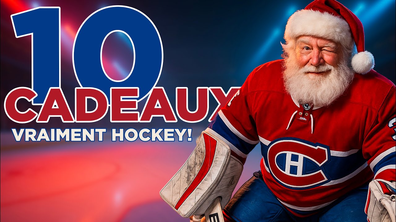 10 cadeaux de hockey super cool à mettre sur ta liste!
