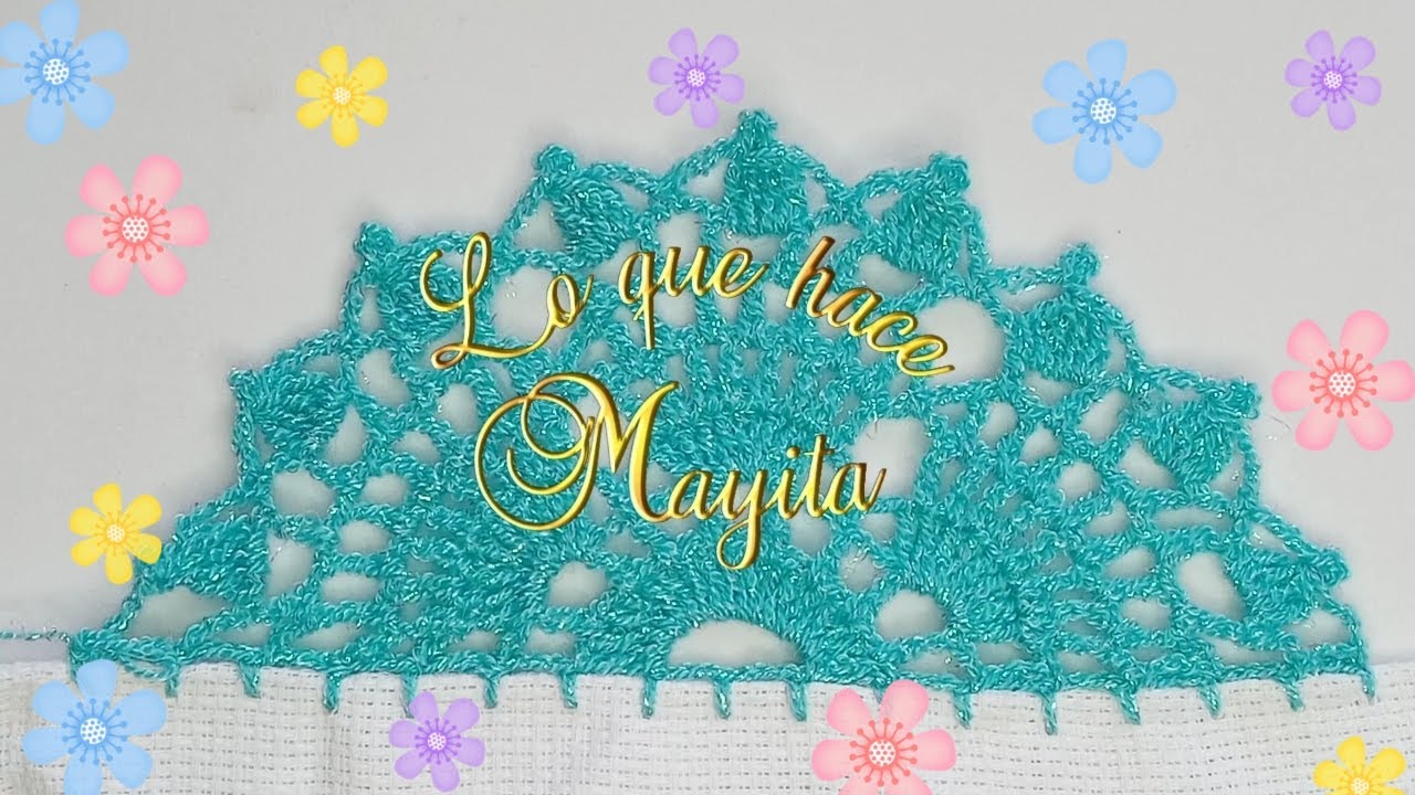 Puntilla Azul para Mantel