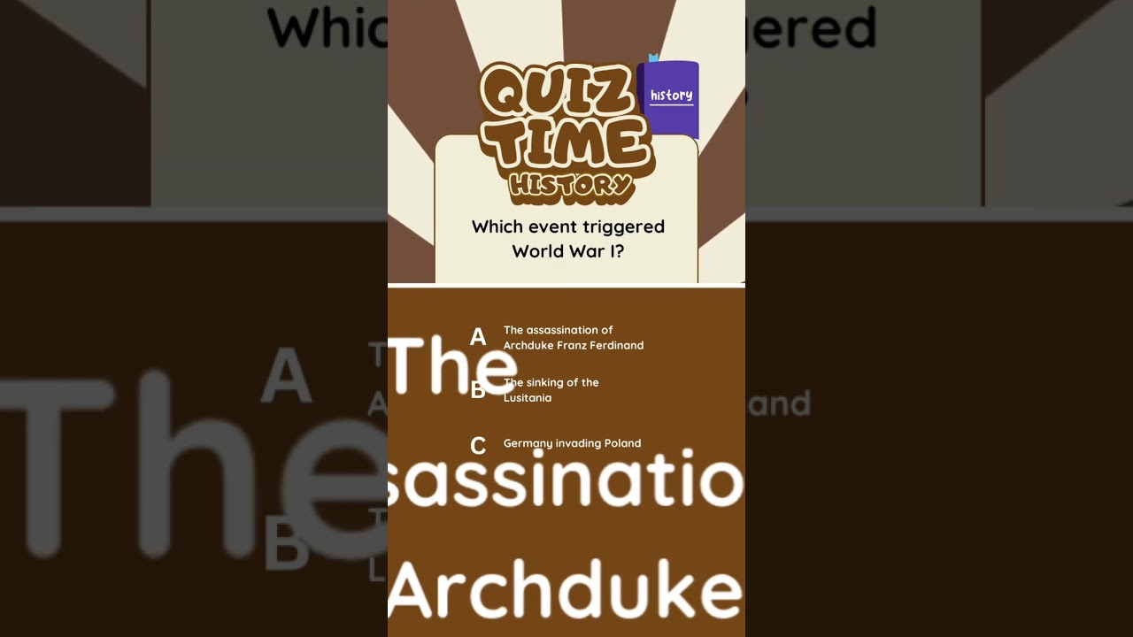 Think You&rsquo;re Smart? 🧠 Try This History Challenge! #quiz #viral #shorts #history #quizchallenge