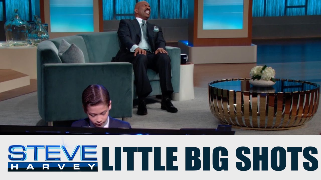 Little Big Shots: Watch Brandon do his thing || STEVE HARVEY