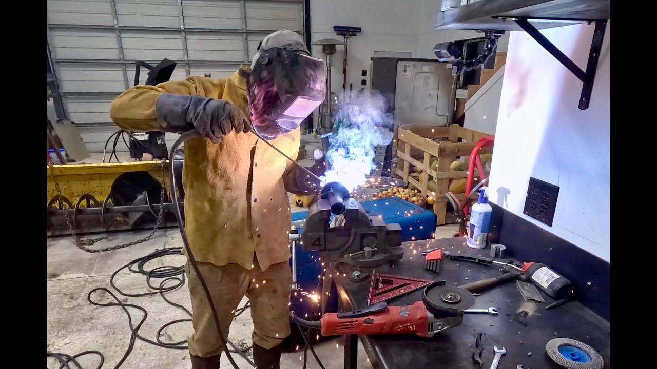 Fixing My WELDER to Fix My SNOWBLOWER | TIME TO CLEAR MORE SNOW \\ MOUNTAIN MAPLE RANCH