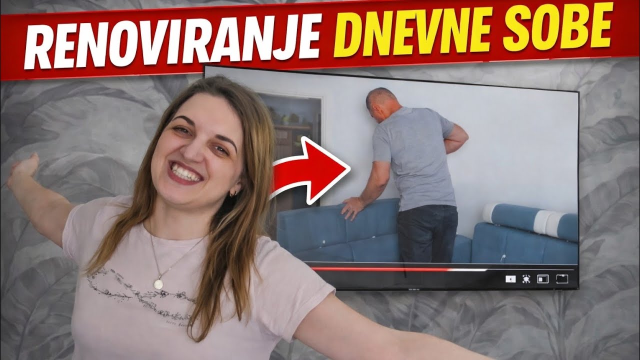 RENOVIRANJE DNEVNE SOBE ✨️