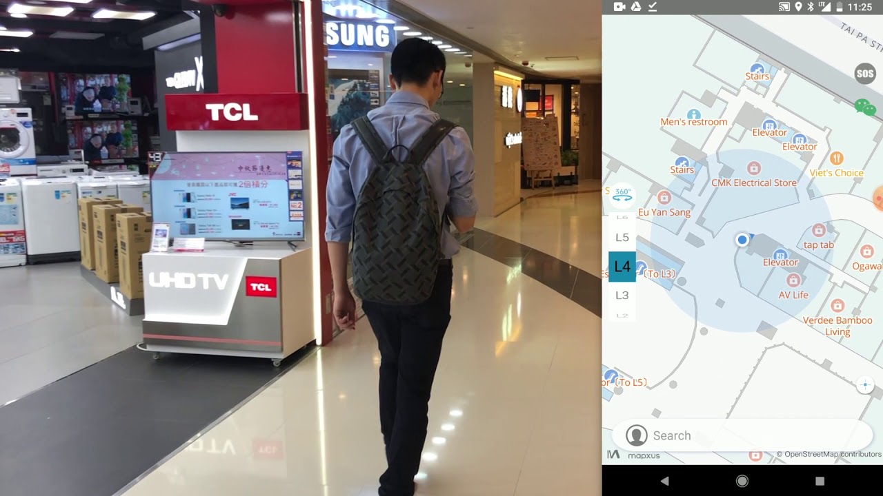 [Mapxus] Indoor Positioning on Android