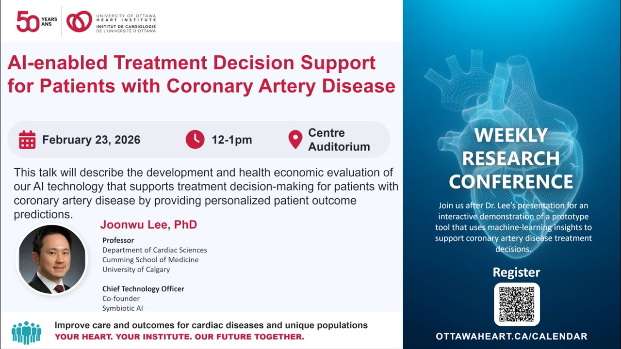 AI-enabled Treatment Decision Support for Patients with Coronary Artery Disease