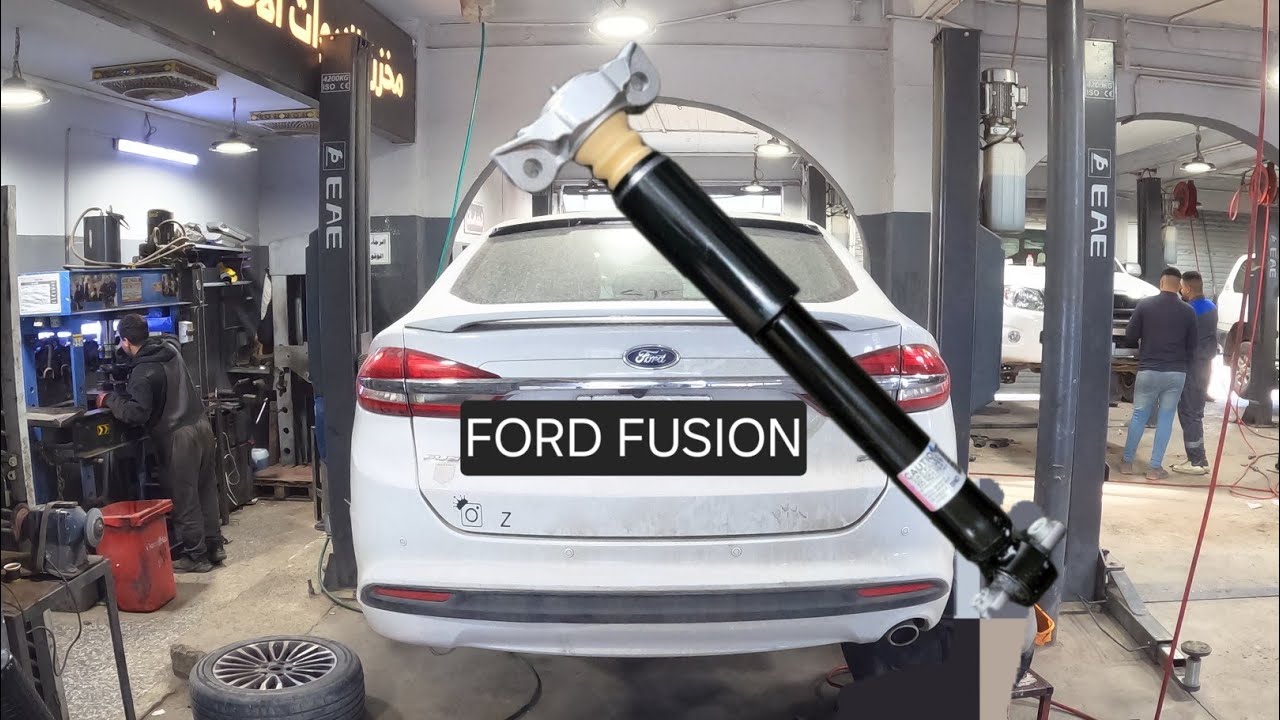 Reemplazo de amortiguador trasero  Ford Fusion 2013-2020 (especificaciones de torque) 2da generación