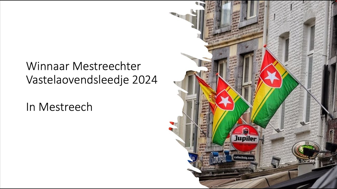 Mestreechs vastelaovendsleedje 2024 - In Mestreech