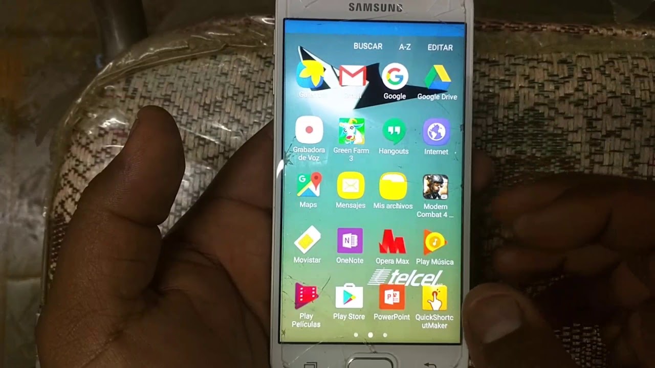 Eliminar cuenta Google Samsung Galaxy J5 Prime Modelo SM-G570M Android 6.0.1