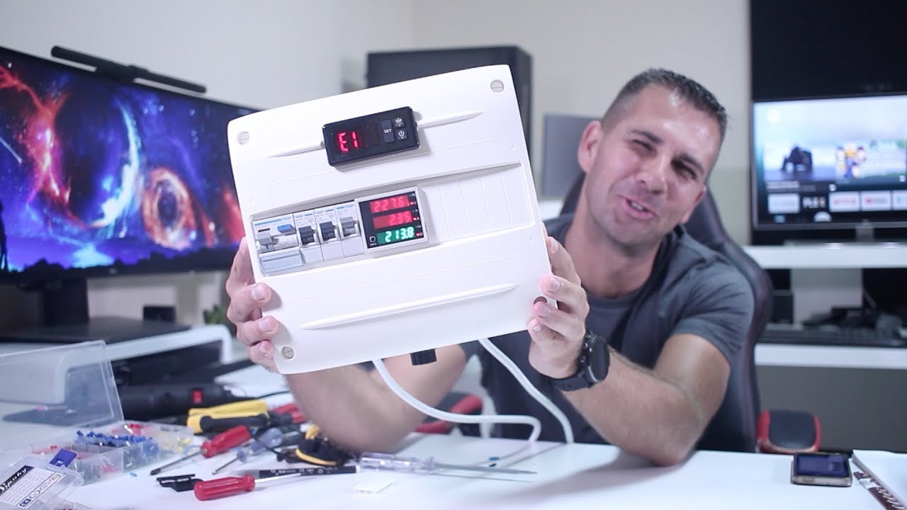 NOVO Quadro Eléctrico do Termossifão | Fotovoltaico ☀️😁👍