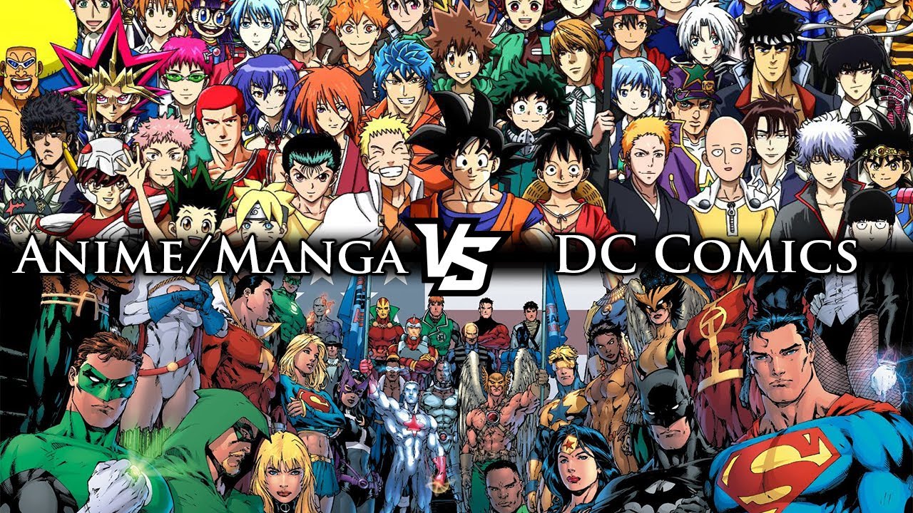 Anime/Manga vs DC Comics | Battle Showdown