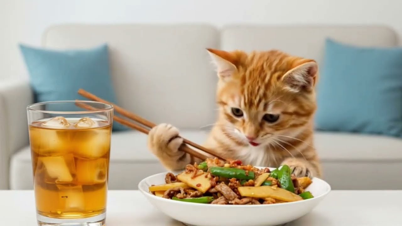 【リクエストお料理】ココが青椒肉絲をつくるよ～♪ ”Coco's Cozy Kitchen Diary!”『Time to cook some beef and pepper stir-fry!』
