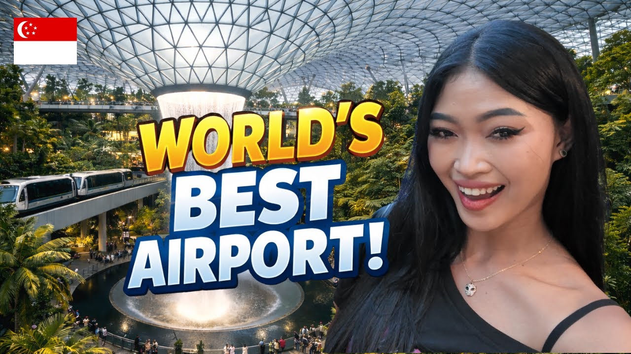 I Spent 3 Hours at the World’s Best Airport (Changi is INSANE)