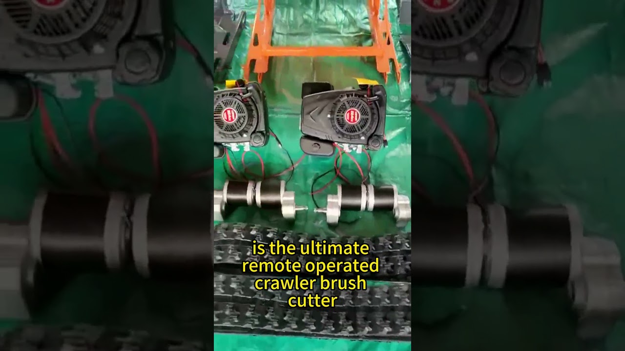 Telecontrol 4WD grass trimming machine China manufacturer, factory radio controlled lawn trimmer