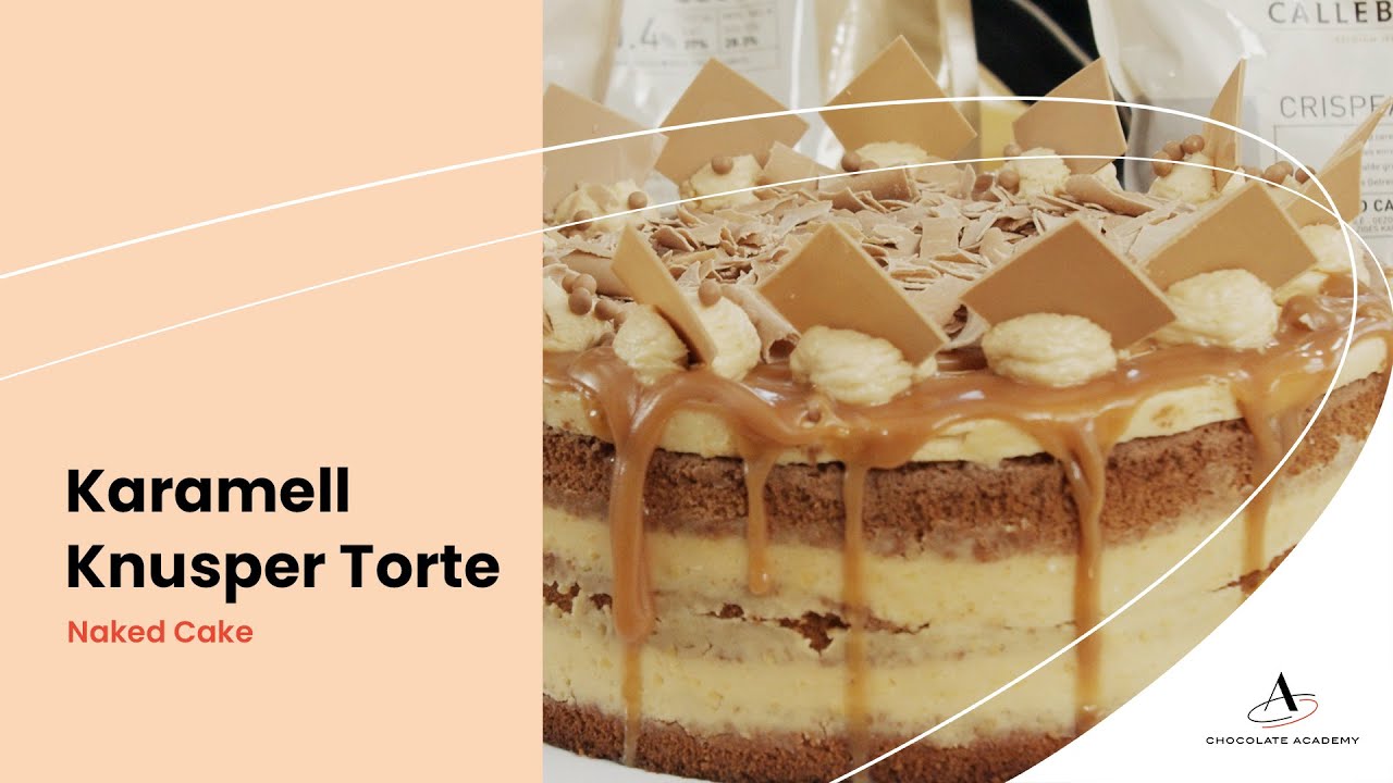 Karamell-Knusper-Torte | Naked Cake
