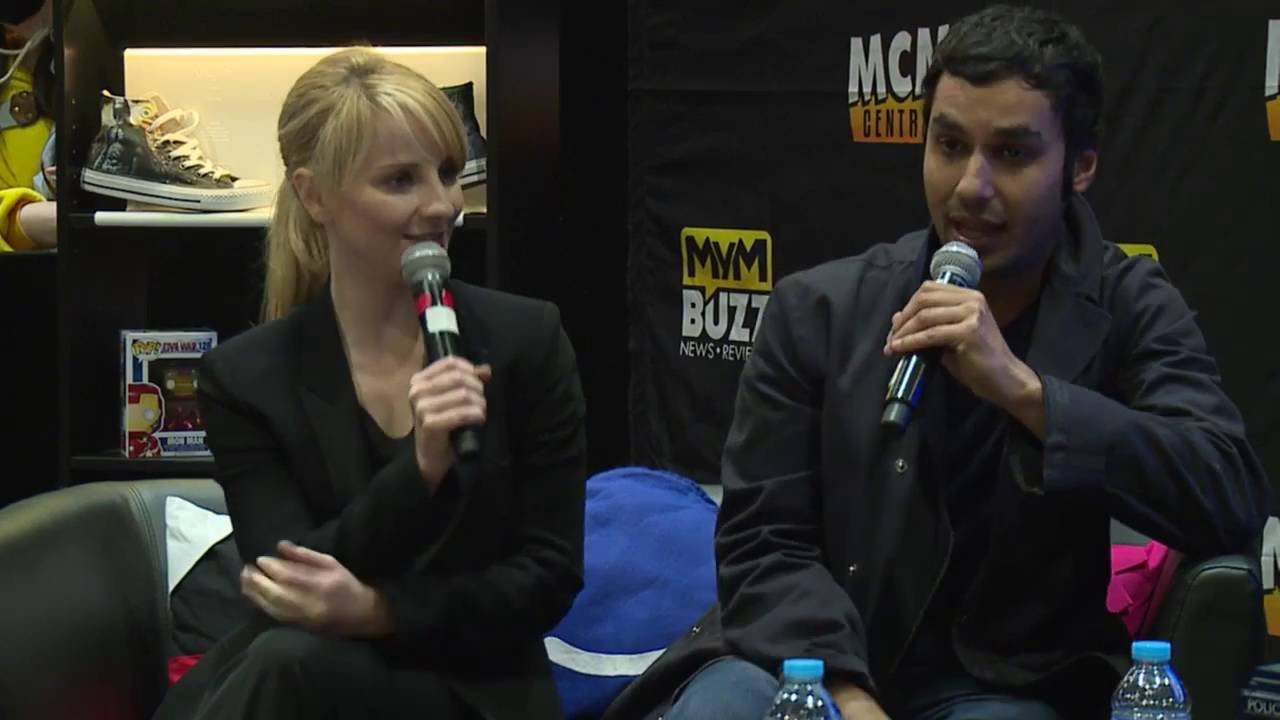 EXCLUSIVE Big Bang Theory’s Melissa Rauch & Kunal Nayyar @ MCM London