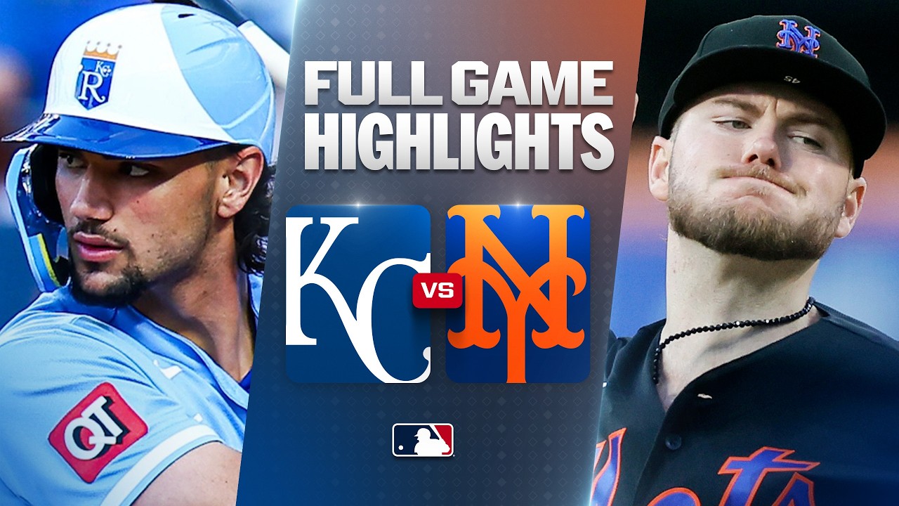 ROYALS против METS: Официальный обзор игры целиком (8 июля) | Сезон MLB 2026