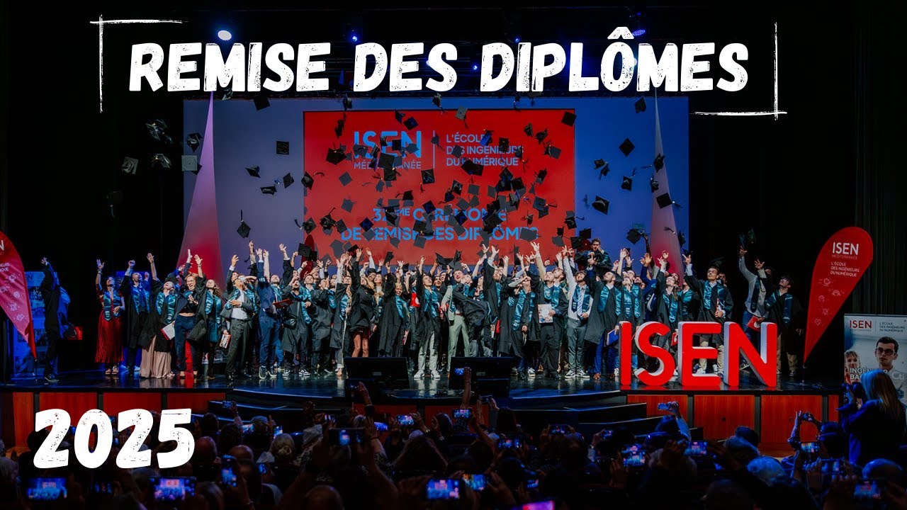 Remise des diplômes ISEN Méditerranée 2025