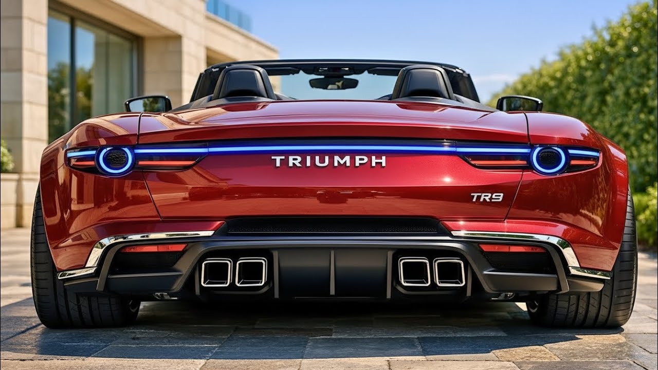 🔥 Представлен Triumph TR9 Roadster 2026 года 😍🔥 Классическая британская легенда возвращается с со...