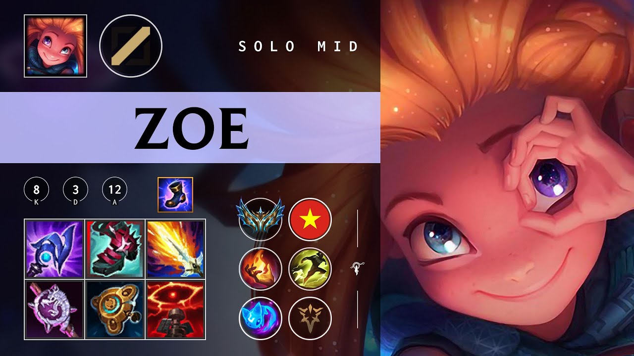 Zoe Mid vs Galio - VN Challenger Patch 26.02