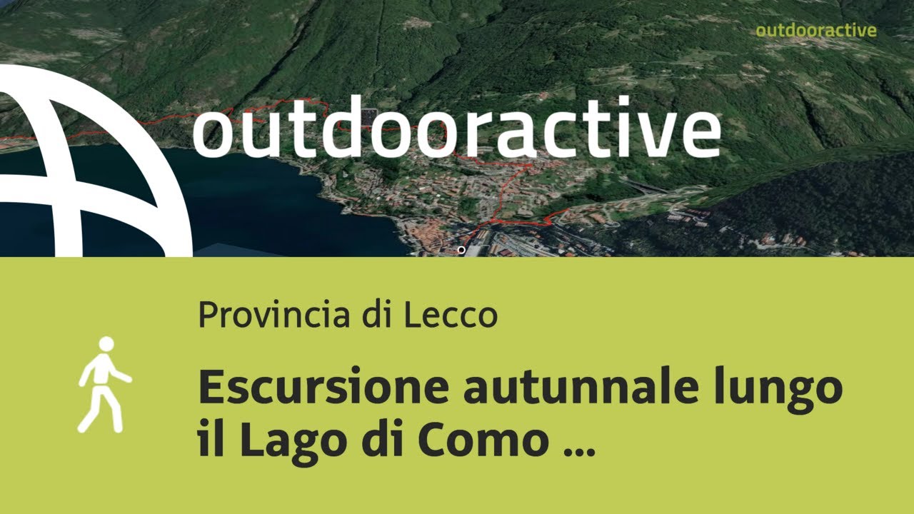 escursioni in provincia di Lecco: Escursione autunnale lungo il Lago di Como il 1 novembre 2024