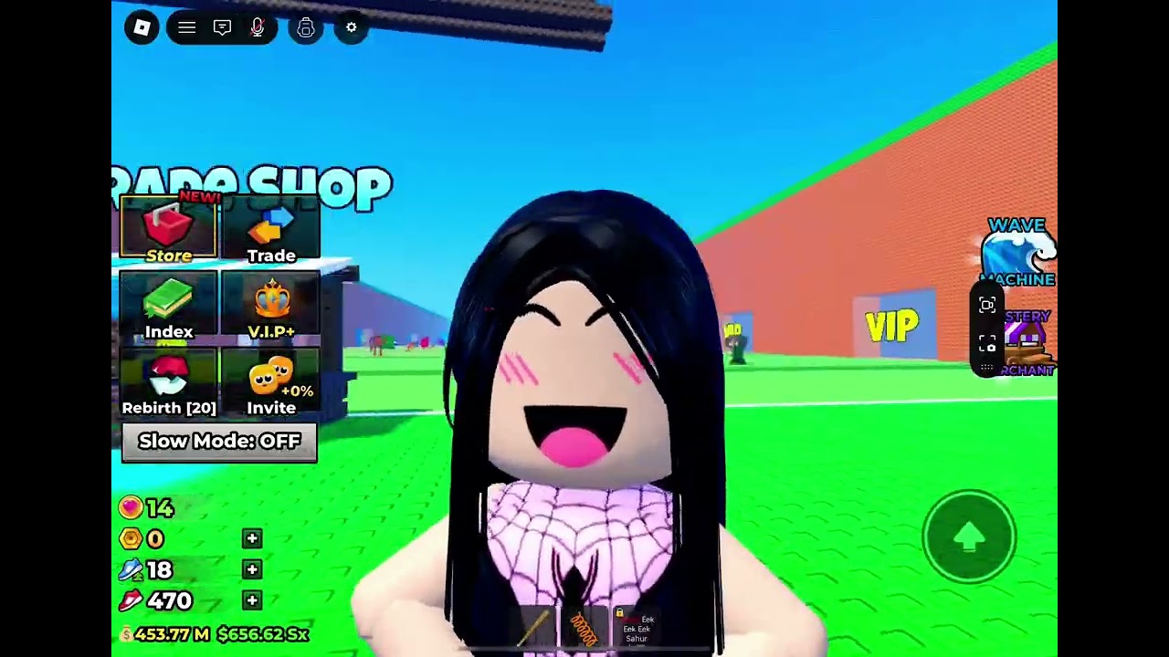 playing roblox games