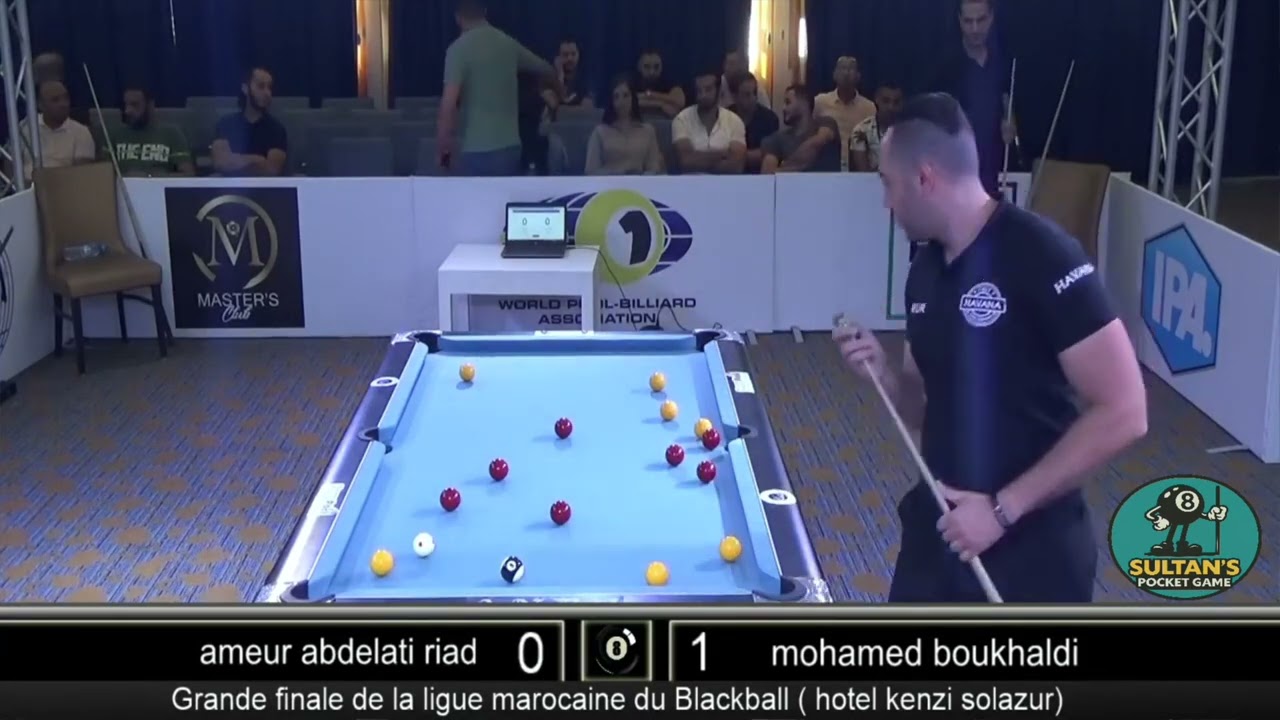 🌟 Moroccan Blackball Final! Riad vs Mohamed Bou - Last 8 Showdown!