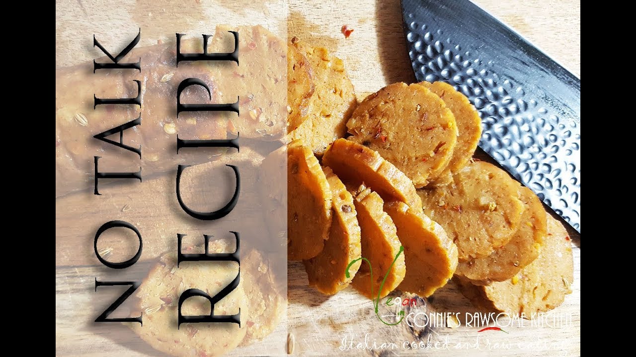THE BEST VEGAN PEPPERONI YOU WILL EVER EAT - SEITAN  | Connie's RAWsome kitchen
