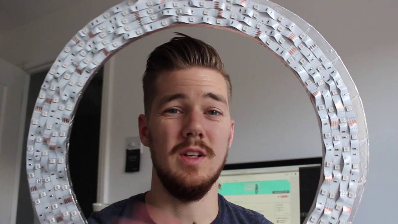 DIY LED Ring Light Under &pound;20