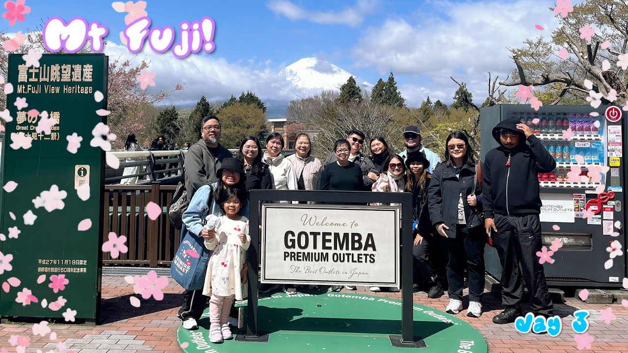 Tokyo 2025 🌸 // Day 3 // Gotemba Outlet 🛍️ and Mt. Fuji 🗻 // Vlog21💜