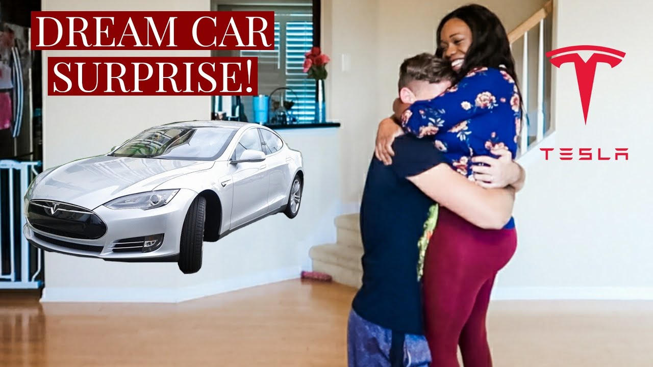 SURPRISING MY HUSBAND WITH HIS DREAM CAR!!! *he cries*