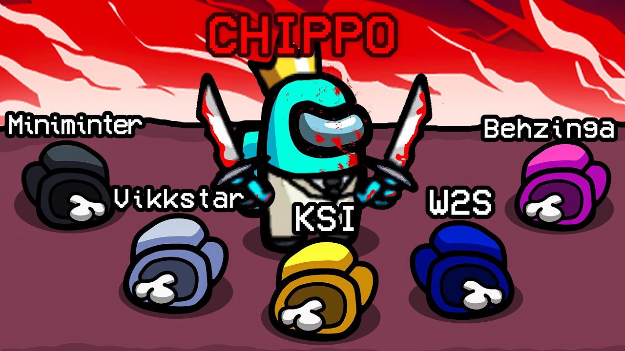 1069 IQ solo imposter vs Sidemen in Among Us