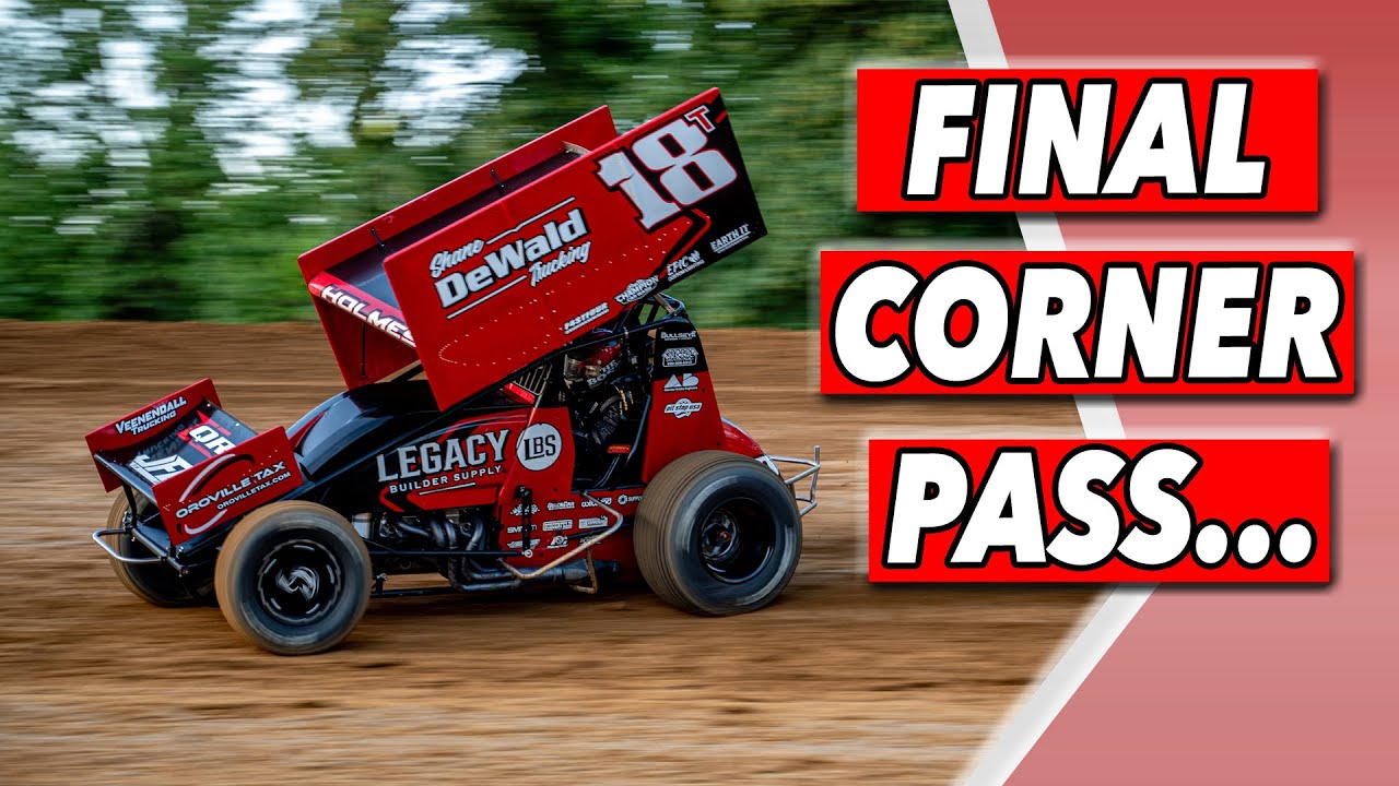 WE BOTH WENT FOR THE WIN ON THE LAST LAP (Cottage Grove Speedway)